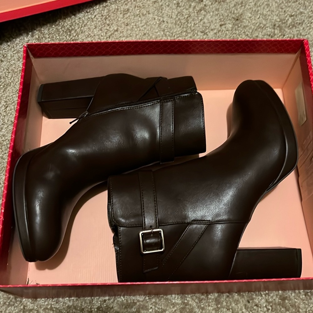 Dark Brown Boots